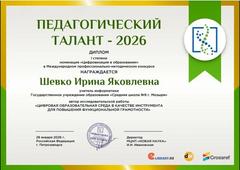 Международный профессионально-методический конкурс 